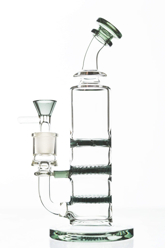 Honeycomb & Vortex Perc Water Pipe