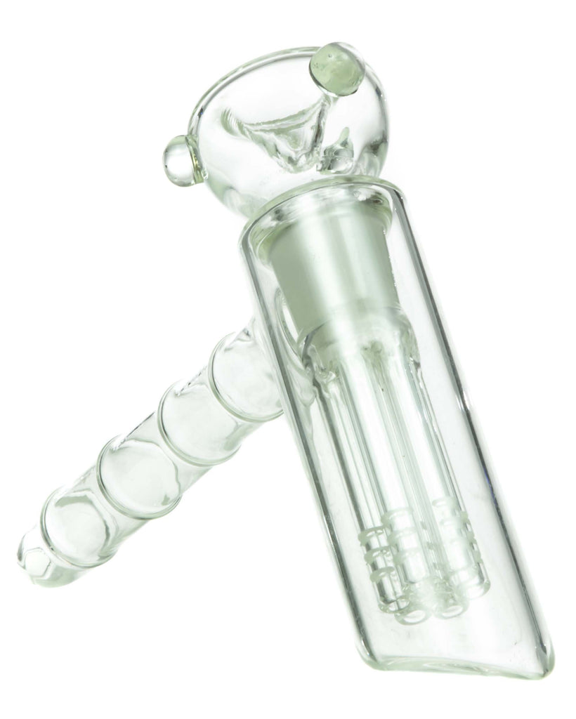 Thick Glass Hammer Bong 6 Arm Perc Glass Percolator Bubbler Water