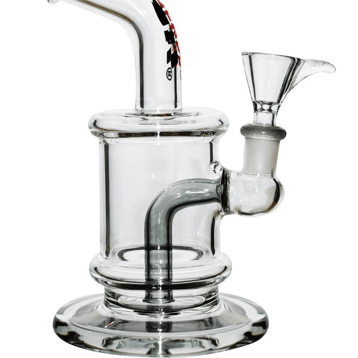 7" Bent Neck Shower Head Bong - Toker Supply