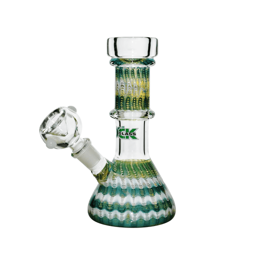 7" Wig Wag Thick Mouth Beaker - Toker Supply