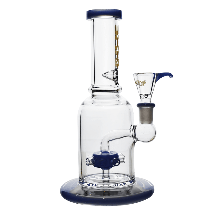 8" Rock Glass Disc Perc - Toker Supply