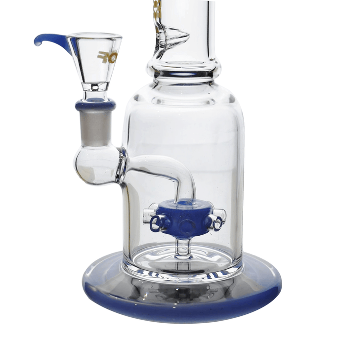 8" Rock Glass Disc Perc - Toker Supply