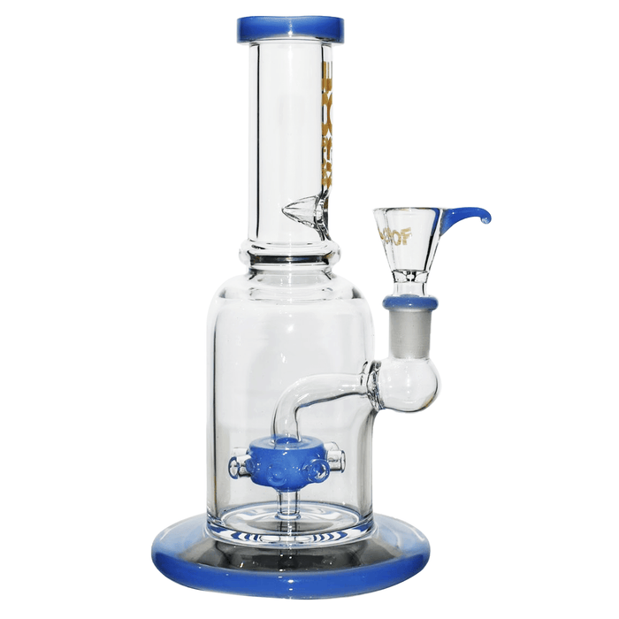 8" Rock Glass Disc Perc - Toker Supply