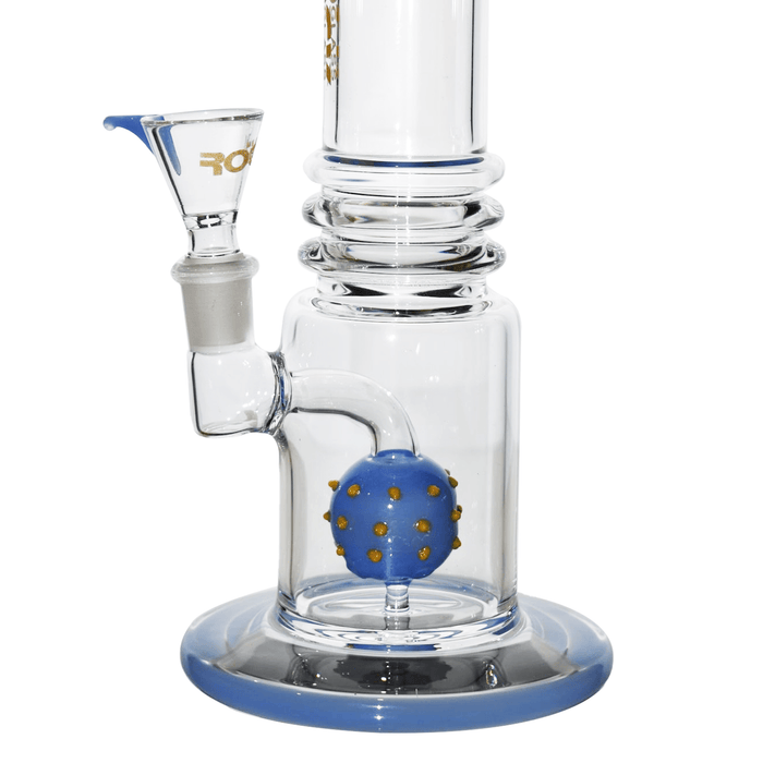 8" Rock Glass Spike Ball Perc - Toker Supply