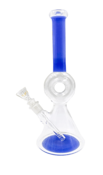 Rock Glass 12'' Donut Hole Bong - Toker Supply