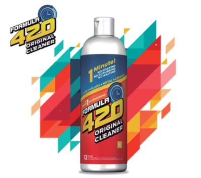 Formula 420 All Natural Cleaner  Glass Pipe Cleaning Solution - Pulsar –  Pulsar Vaporizers