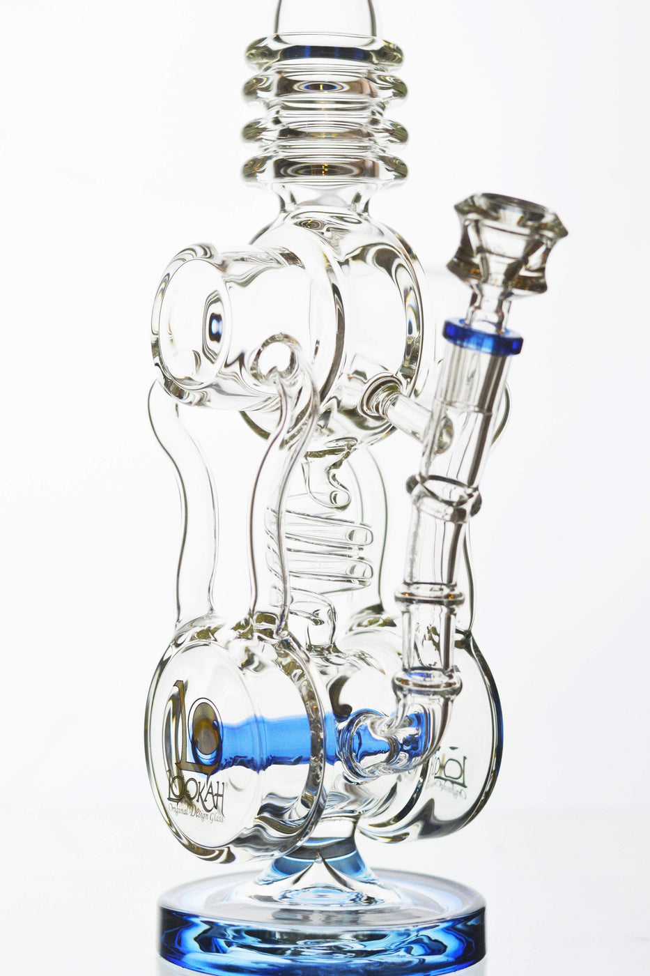 Lookah Inner Coil Quad Arm Recycler Bong | Toker Supply Head Shop