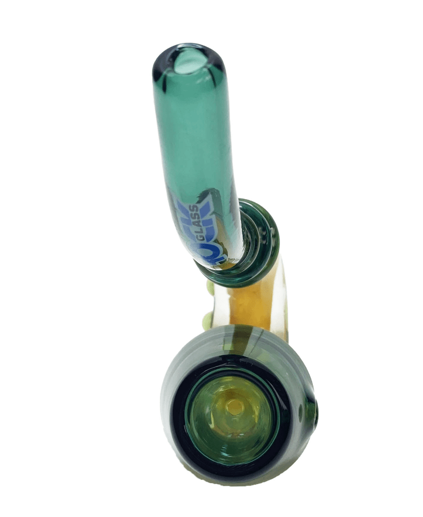 Rock Glass Slime Foot Sherlock Pipe — Toker Supply